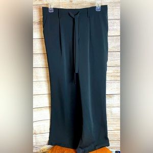 A new day wide leg black pants size xl